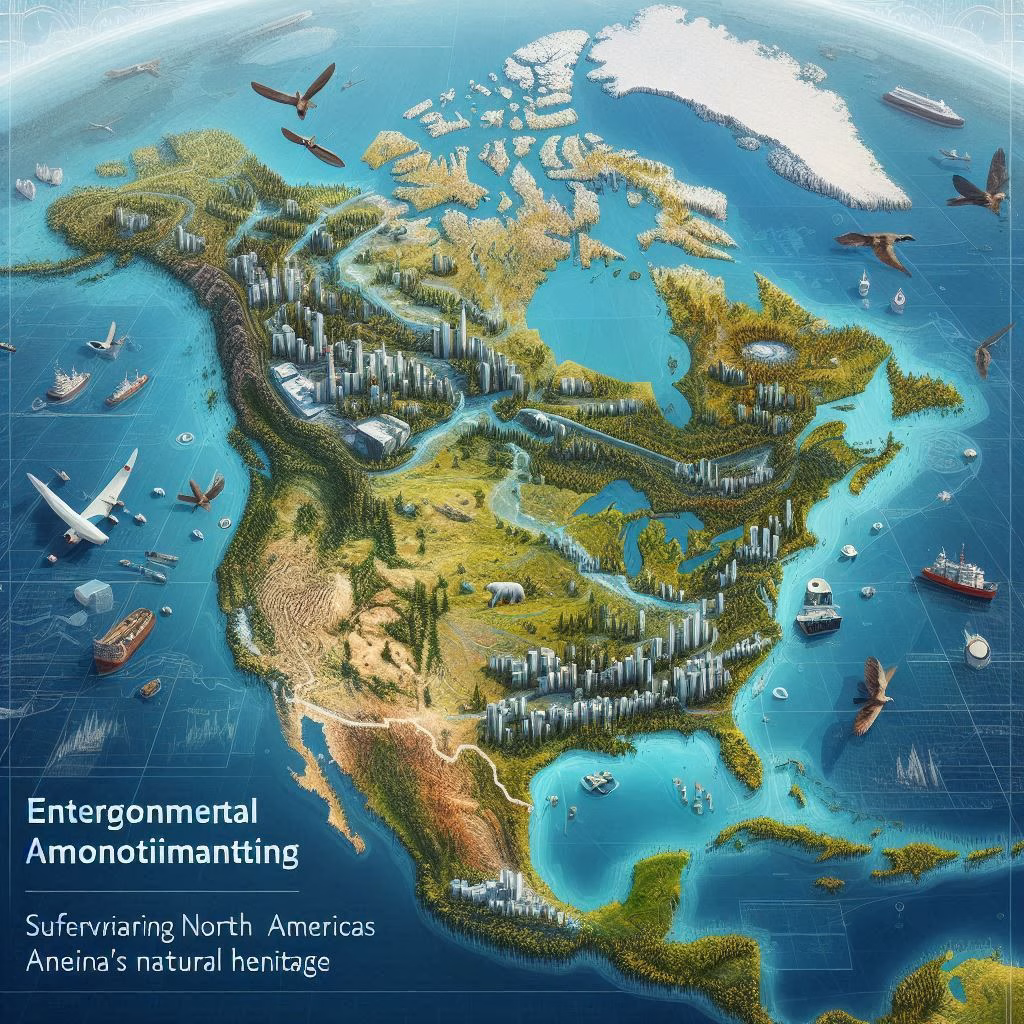 GIS for Environmental Monitoring Safeguarding North America’s Natural Heritage