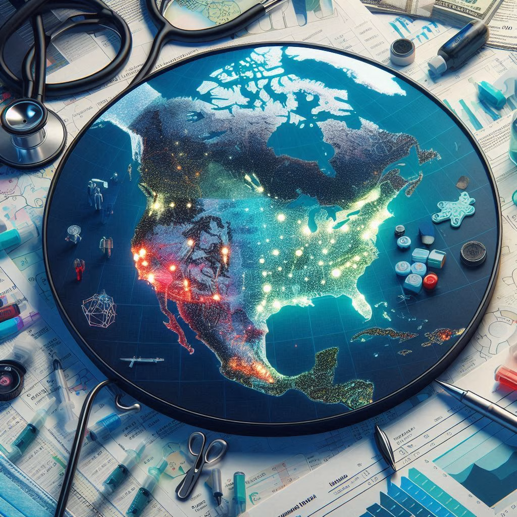 Geospatial Data for Public Health Mapping Health Equity Across North America